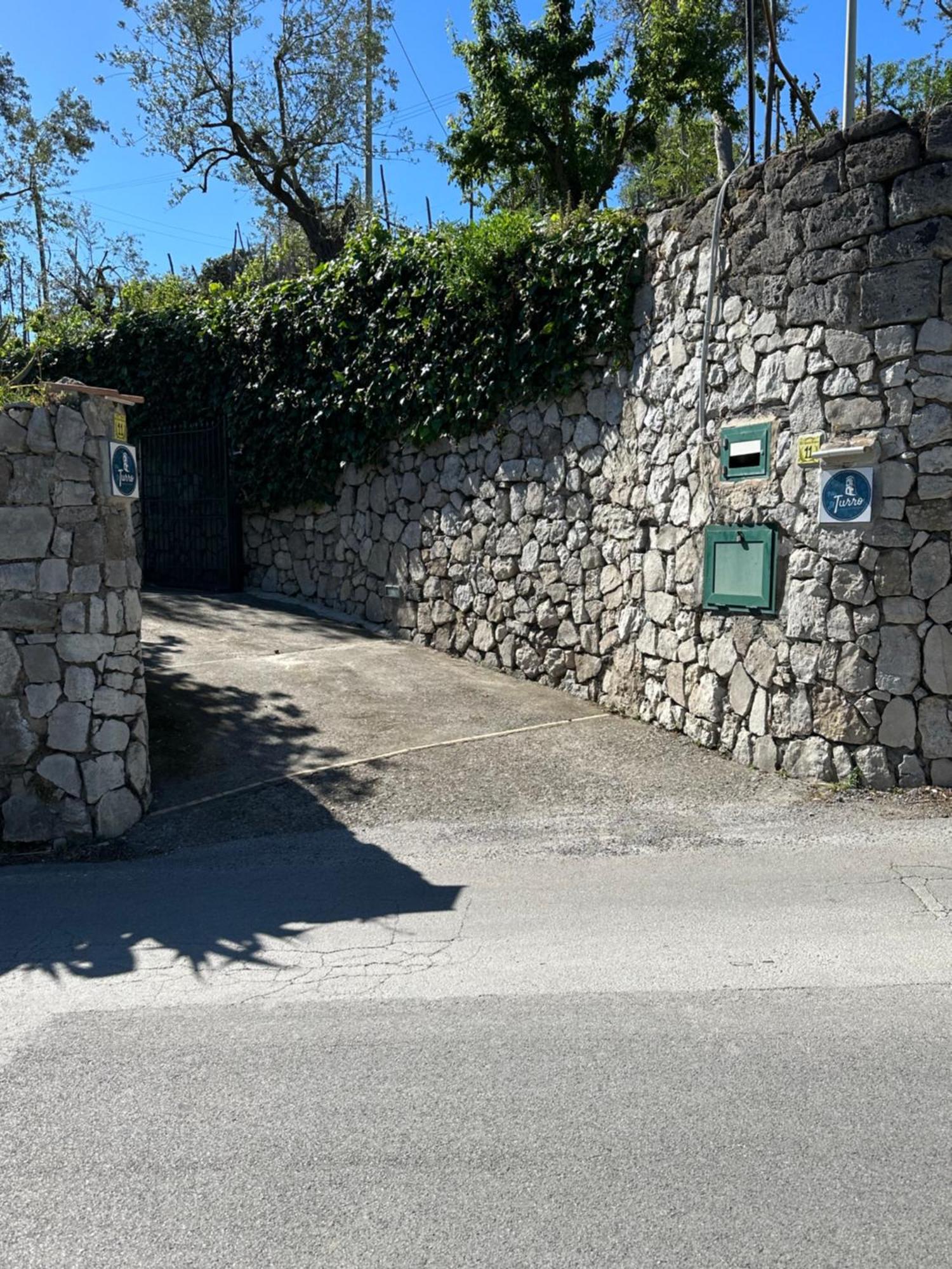 Villa Il Turro Massa Lubrense Exteriör bild