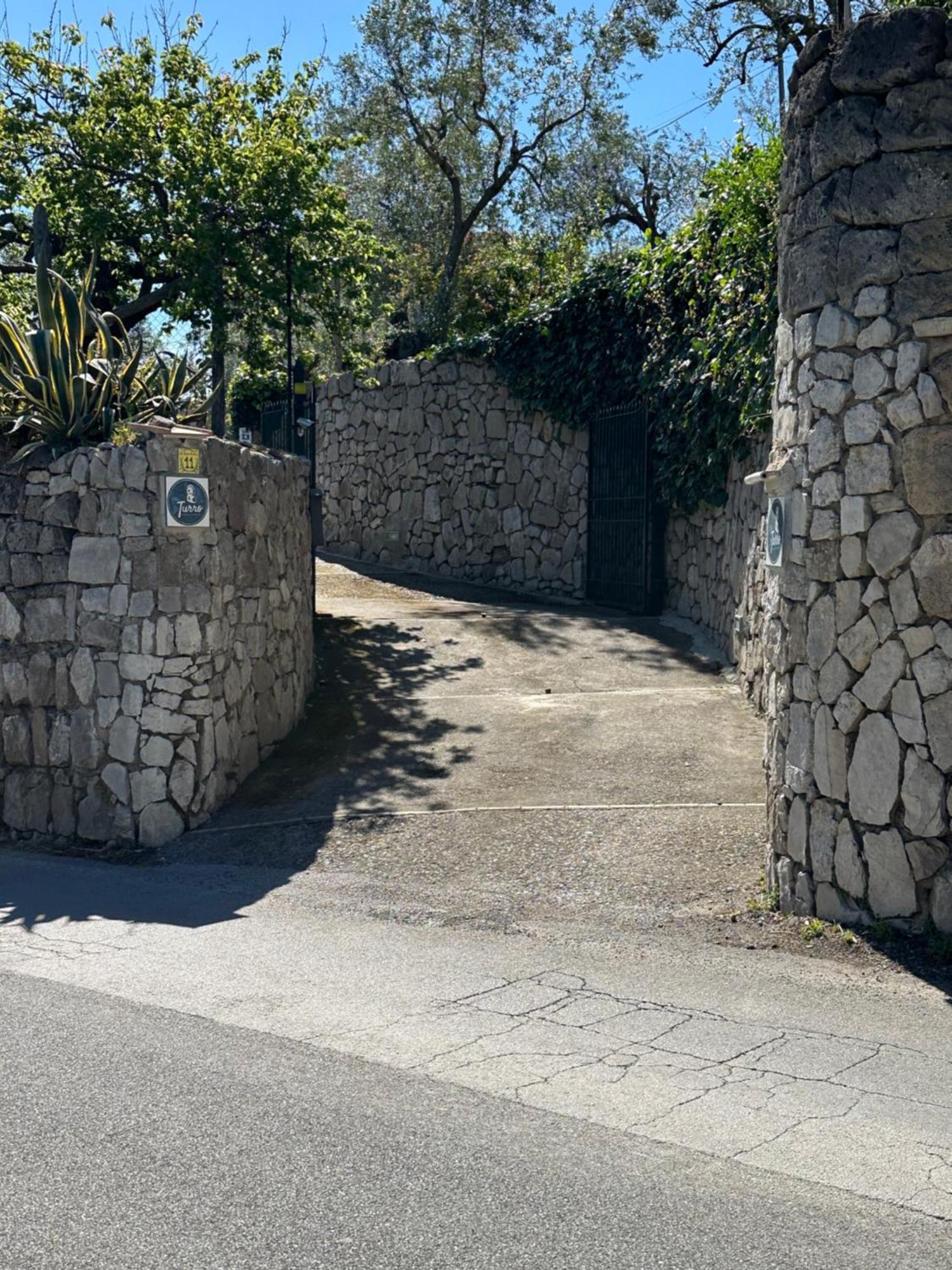 Villa Il Turro Massa Lubrense Exteriör bild